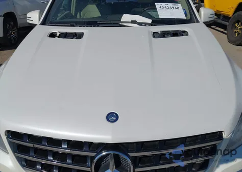 2012 Mercedes-Benz Ml 350 4Matic из США, поврежденный, VIN 4JGDA5HBXCA031140